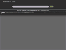 Tablet Screenshot of loanoffer.com